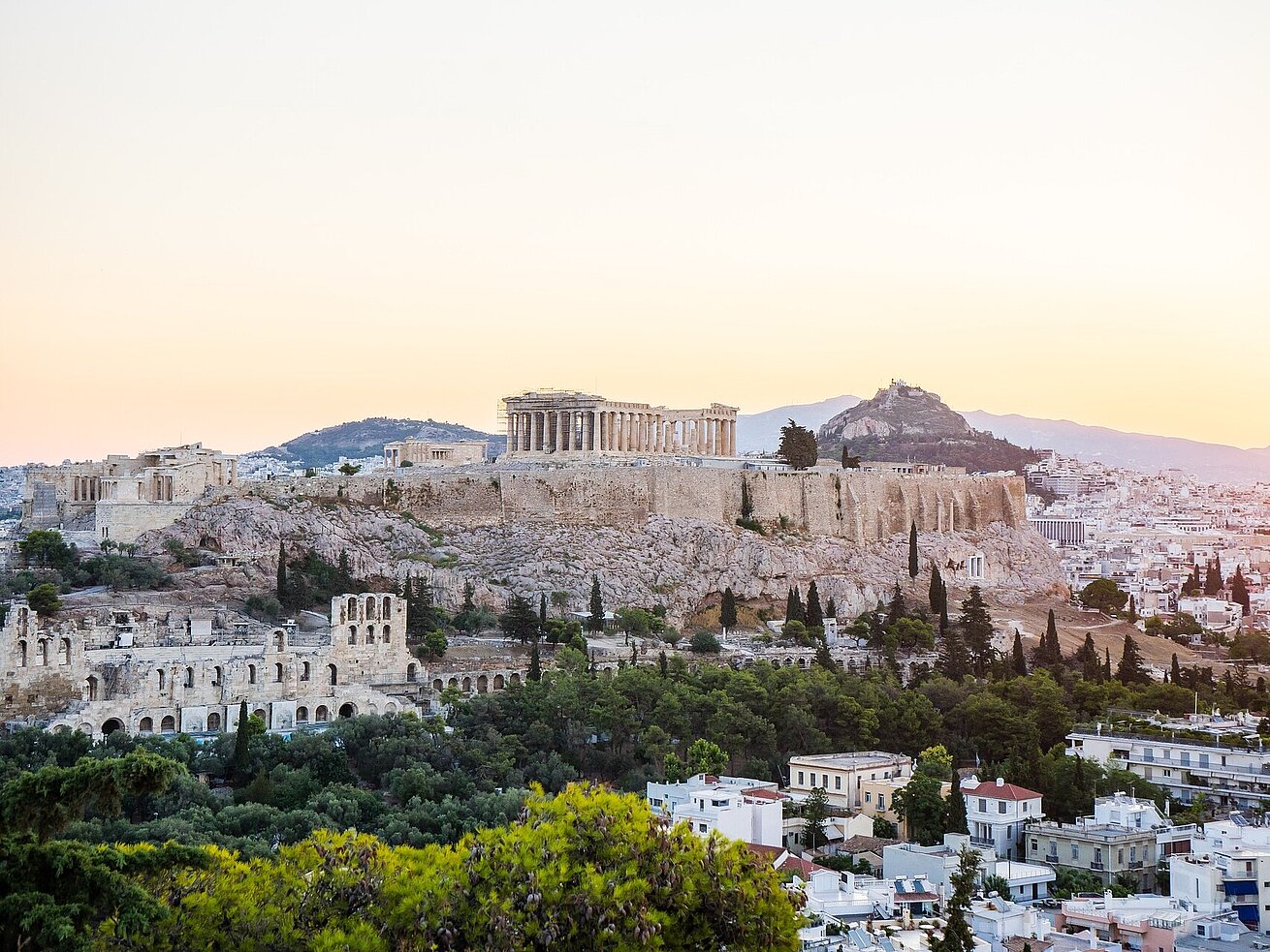 Athen mit Akropolis