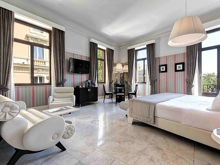 Junior Suite | Grand Hotel Palace Rome