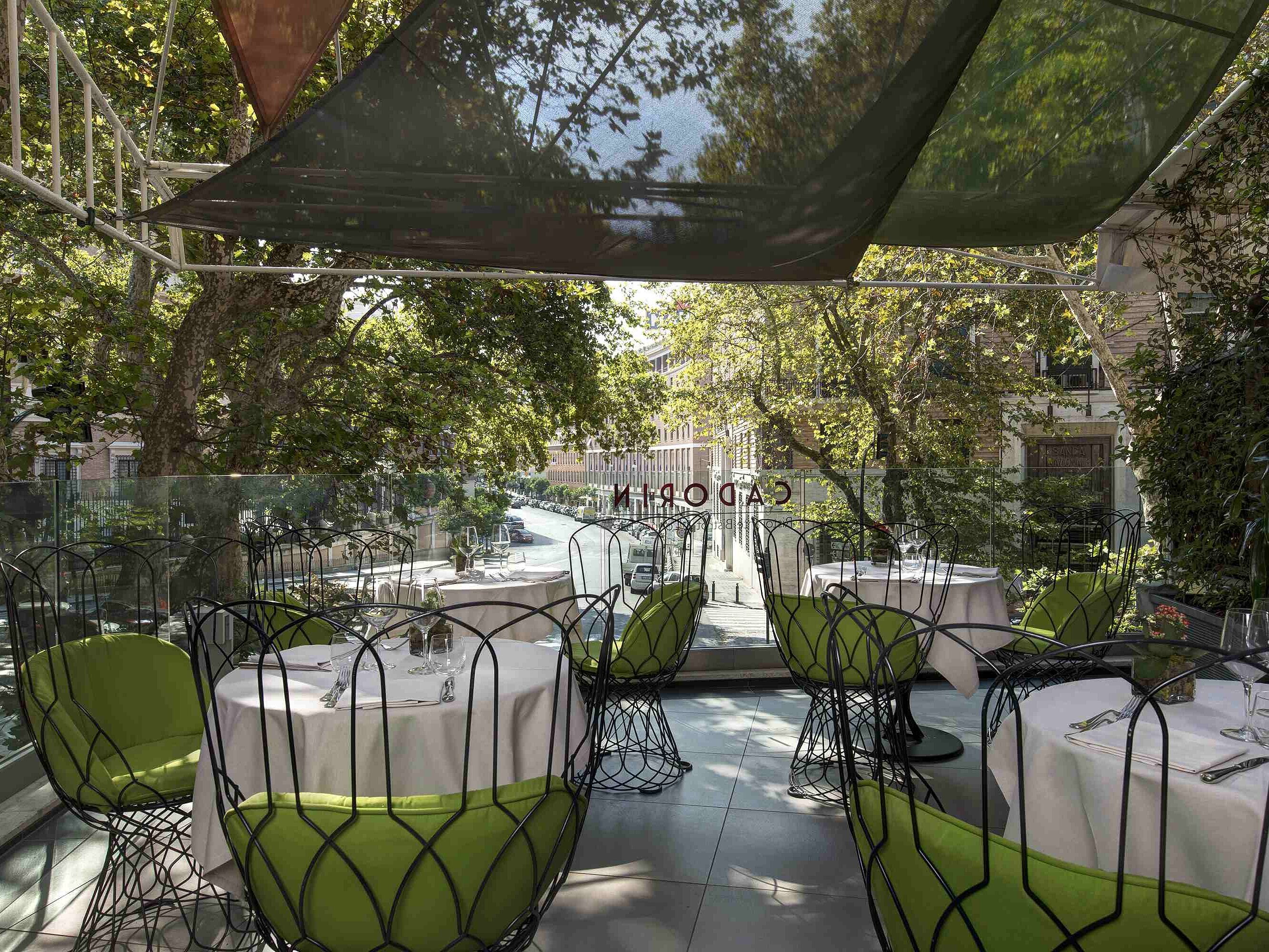 Außenterrasse | Grand Hotel Palace Rome