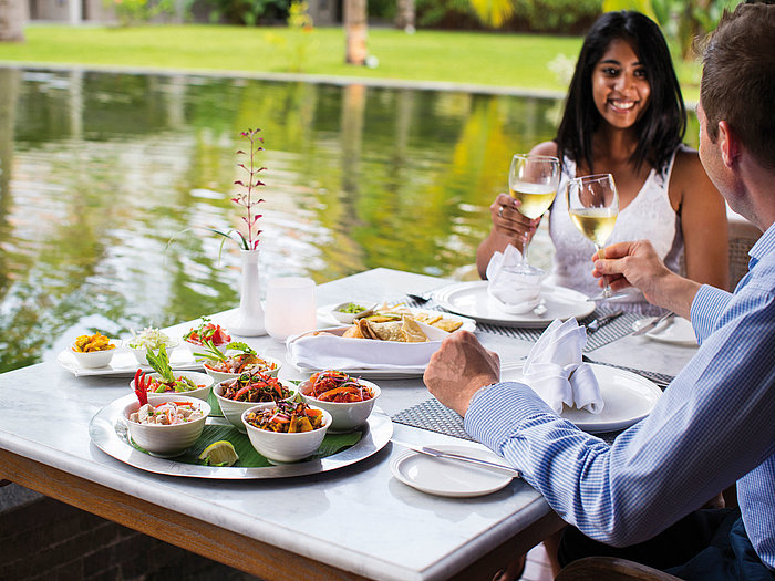Romantisches Dinner | Maritim Crystals Beach Hotel Mauritius