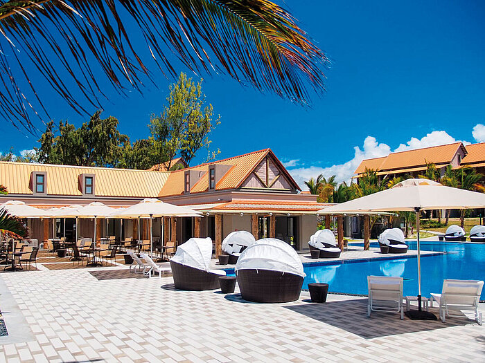 Bellevue 1838 Strand & Grill Restaurant | Maritim Crystals Beach Hotel Mauritius